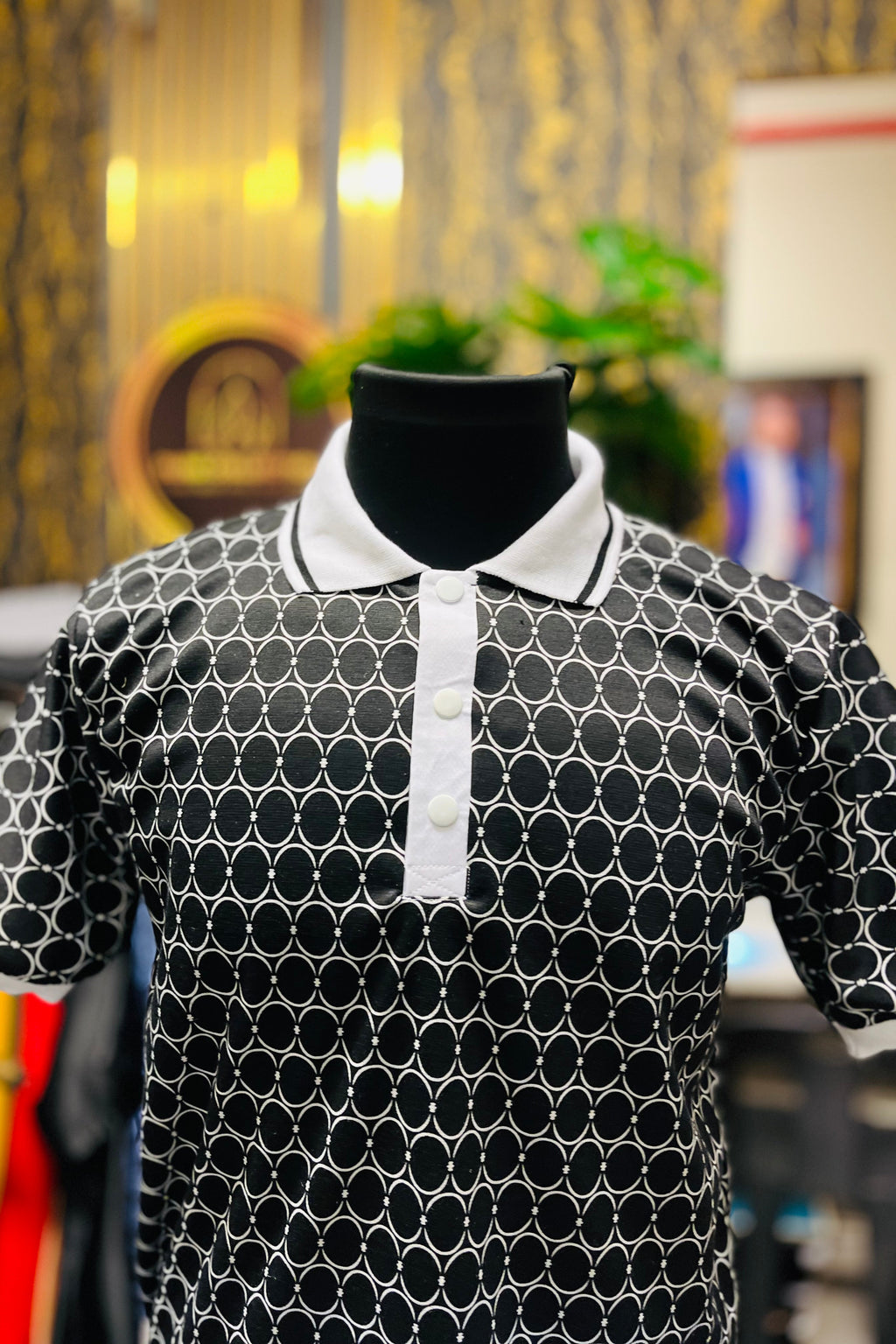 Midnight Matrix Polo